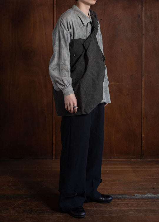 Peng Tai PTS24M15-1 HAND DYED TWISTED BAG PERSIMMON DYED