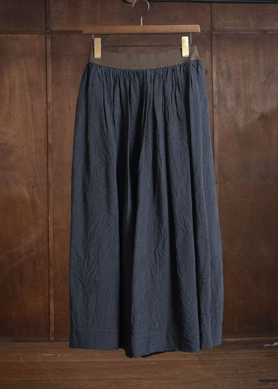UMA WANG S6/M/UP2002 GILLIAN SKIRT uw033 - navy