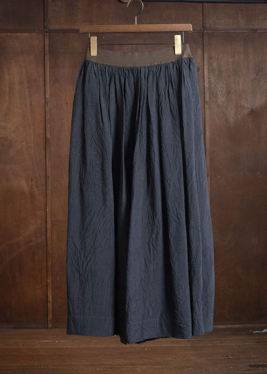 UMA WANG S6/M/UP2002 GILLIAN SKIRT uw033 - navy
