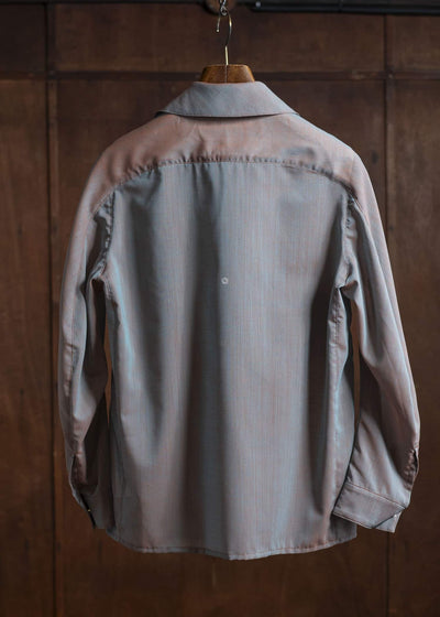 OPPOSE DUALITY Chambray Panel Shirts OD2002SHT-25SS Orange Gray