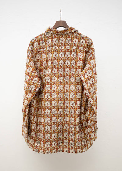 Edwina Horl HEMD<sonnenanbeter> BLOCKPRINT gold</sonnenanbeter>