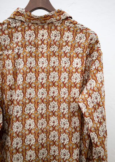 Edwina Horl HEMD<sonnenanbeter> BLOCKPRINT gold</sonnenanbeter>