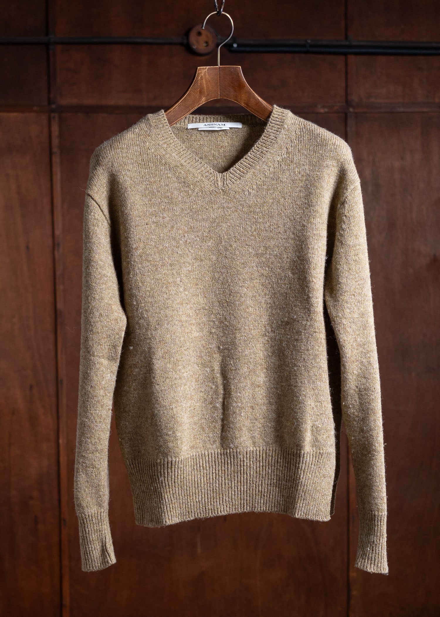 ANSNAM V-neck Pullover Knit