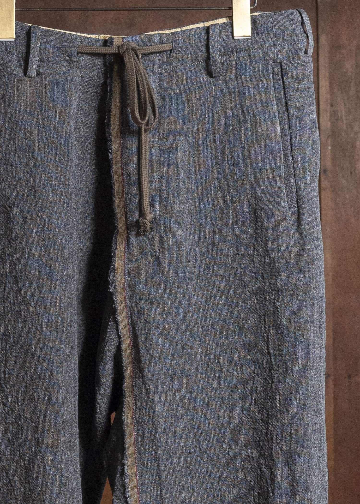 UMA WANG S6/M/UM3518 PERCH PANTS uw890 - dark grey