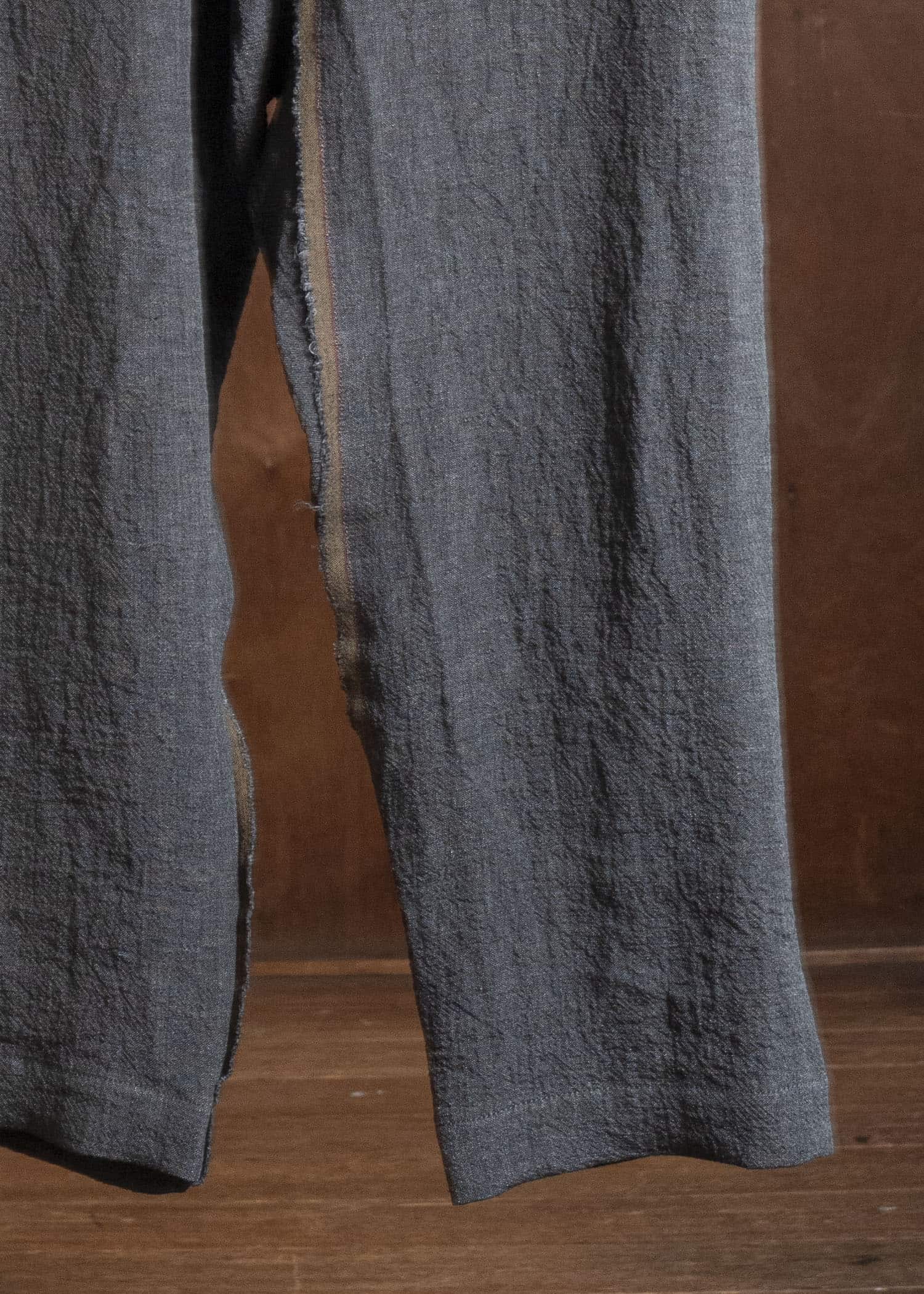 UMA WANG S6/M/UM3518 PERCH PANTS uw890 - dark grey