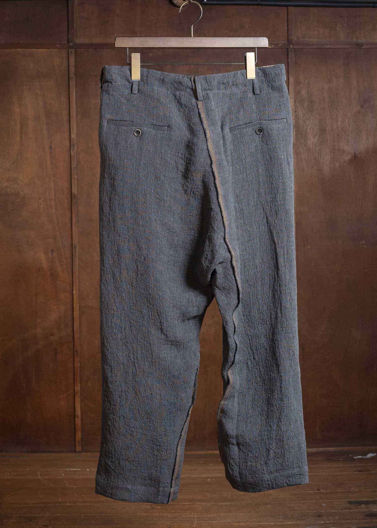 UMA WANG S6/M/UM3518 PERCH PANTS uw890 - dark grey