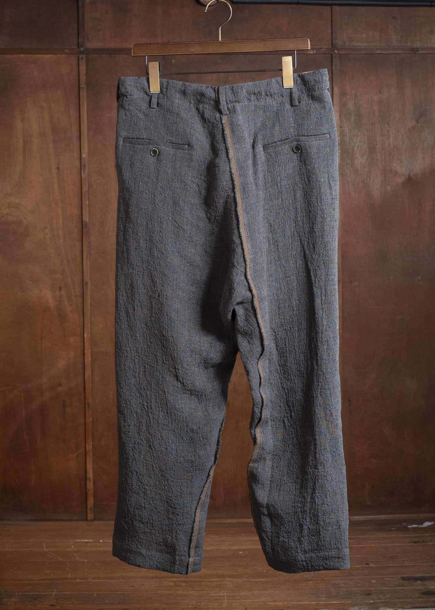 UMA WANG S6/M/UM3518 PERCH PANTS uw890 - dark grey