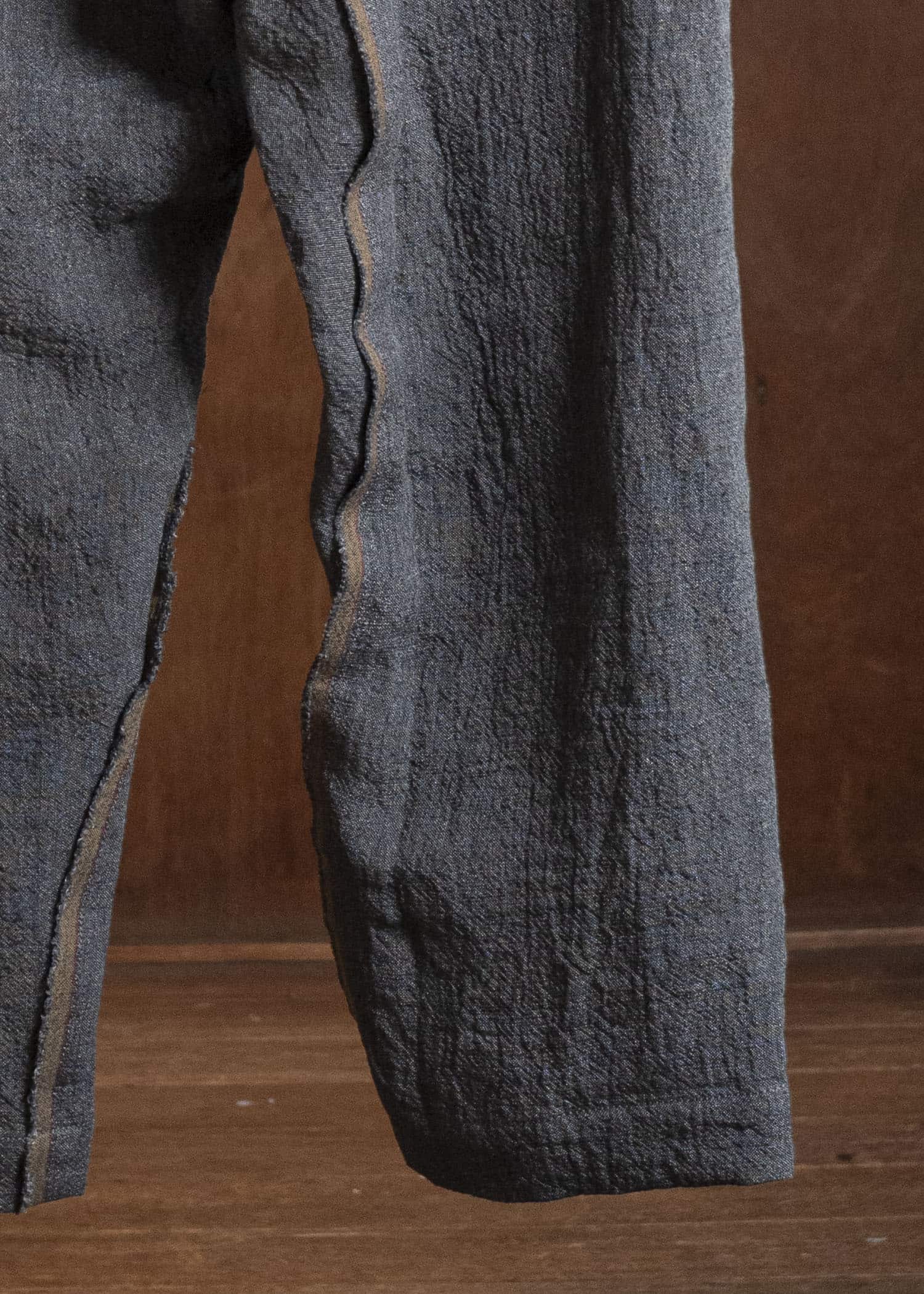 UMA WANG S6/M/UM3518 PERCH PANTS uw890 - dark grey