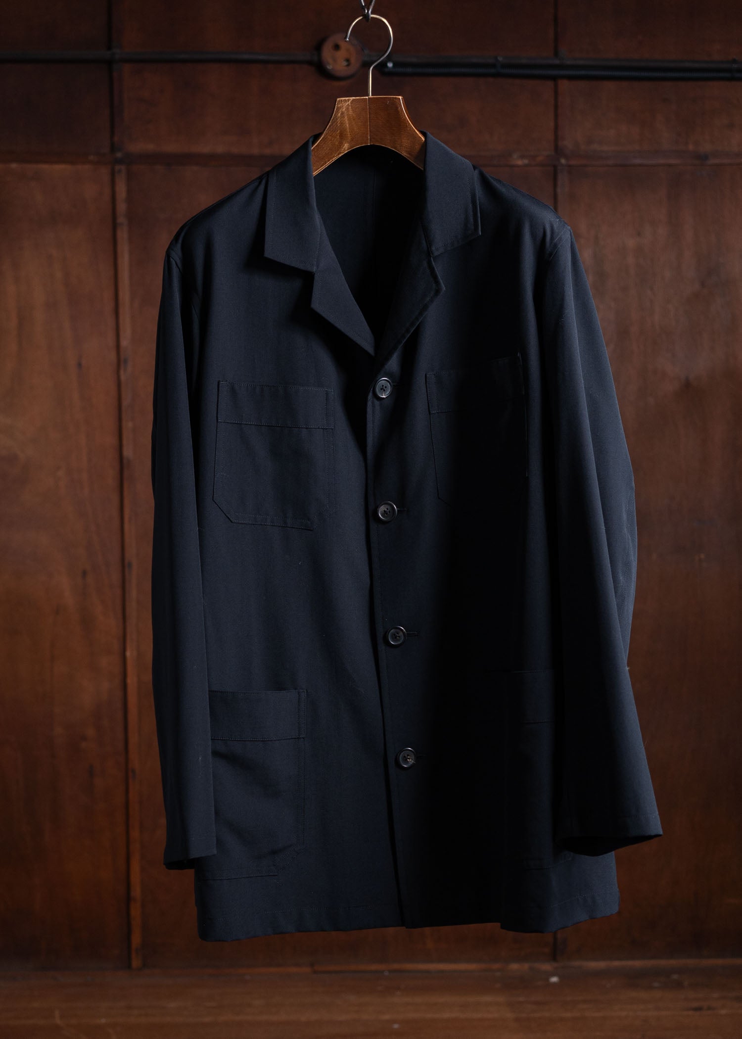 Y's for men 05AW Wool Gabardine Coveralls