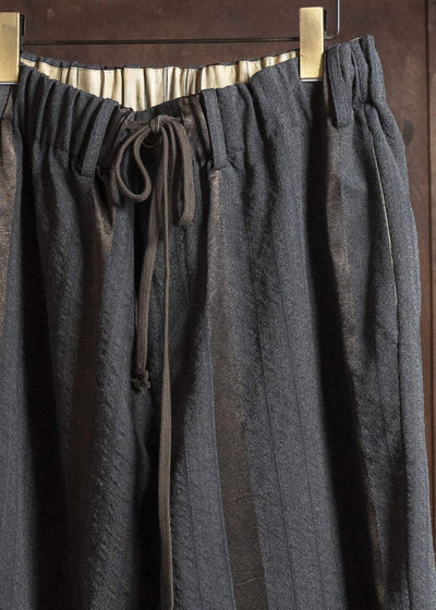 UMA WANG S6/M/UM3508 PIGIAMA PANTS uw086 - grey/brown