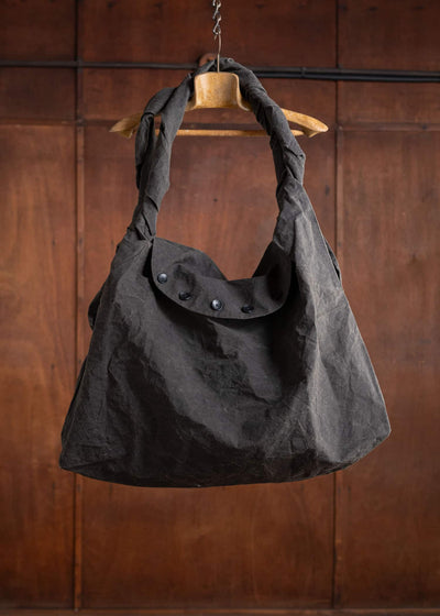 Peng Tai PTS24M15-1 HAND DYED TWISTED BAG PERSIMMON DYED