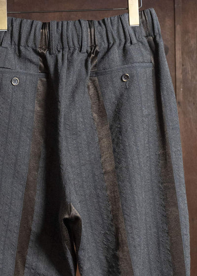 UMA WANG S6/M/UM3508 PIGIAMA PANTS uw086 - grey/brown