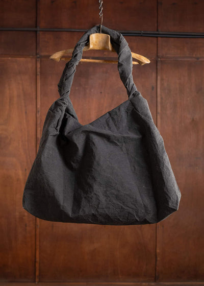 Peng Tai PTS24M15-1 HAND DYED TWISTED BAG PERSIMMON DYED
