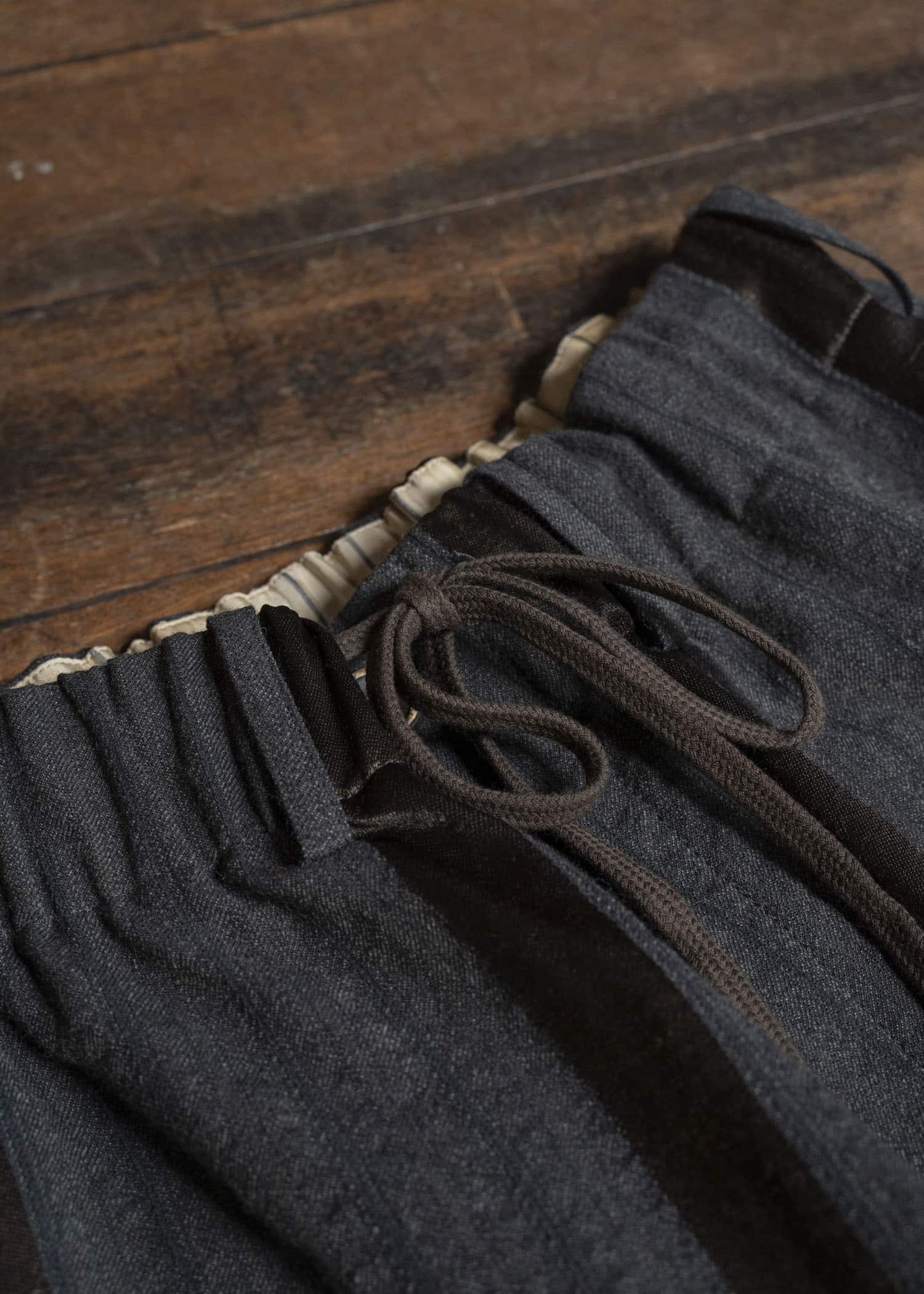 UMA WANG S6/M/UM3508 PIGIAMA PANTS uw086 - grey/brown