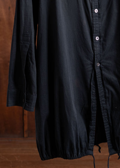 ANN DEMEULEMEESTER Swallow Tail Cotton Long Shirt