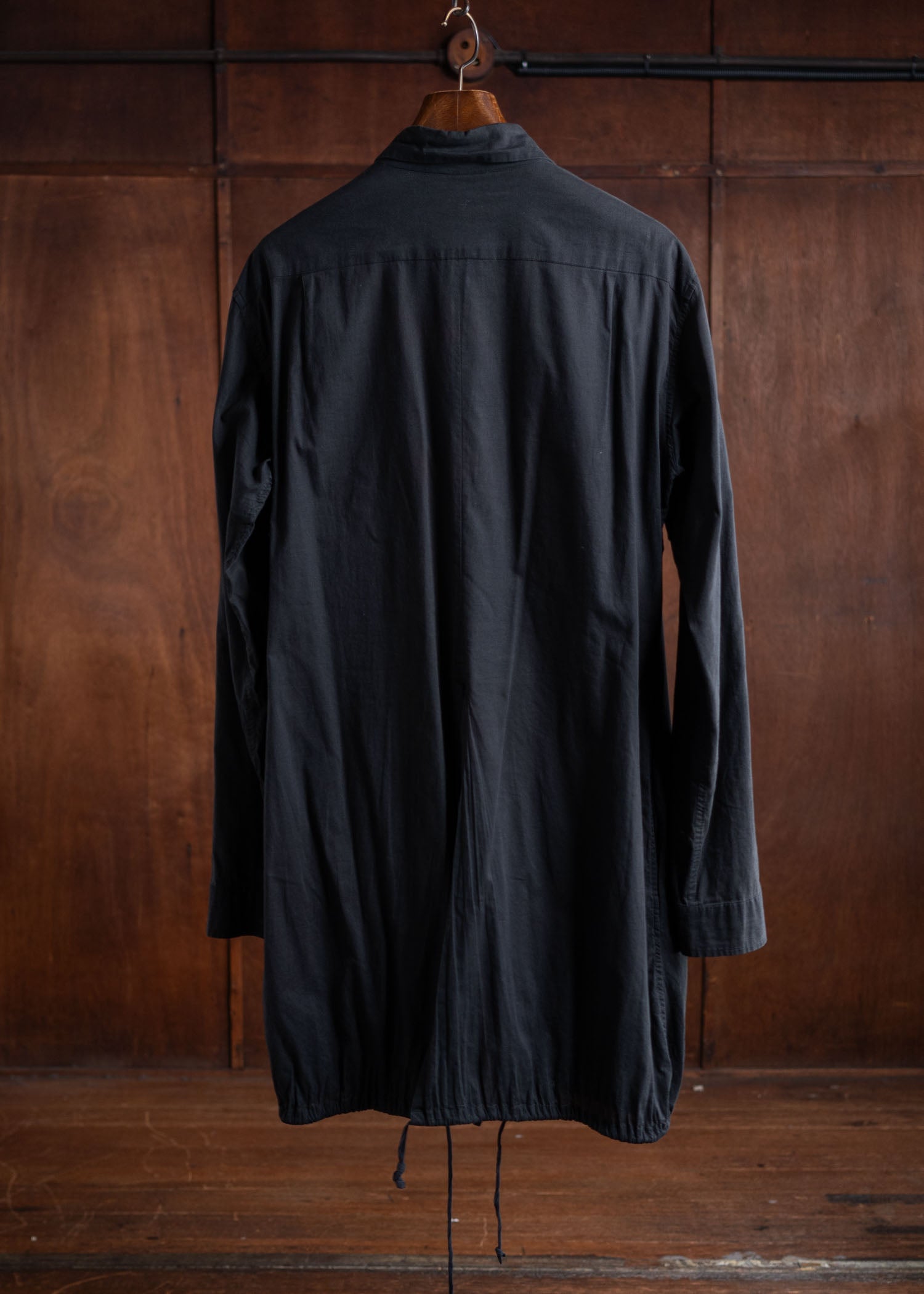 ANN DEMEULEMEESTER Swallow Tail Cotton Long Shirt