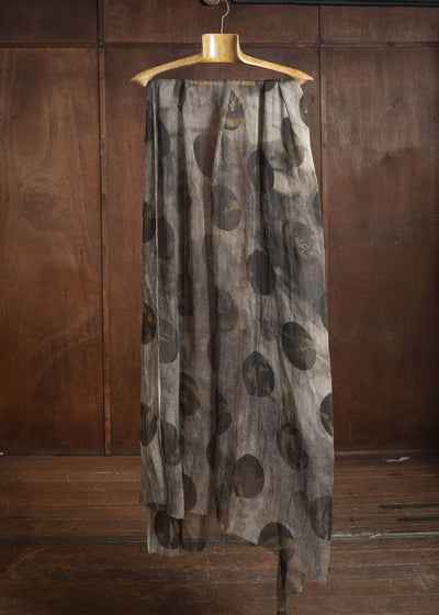 UMA WANG S6/M/UA0245 SCARF uw086 - grey/brown