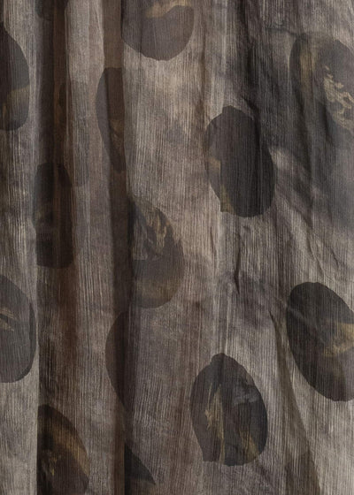 UMA WANG S6/M/UA0245 SCARF uw086 - grey/brown