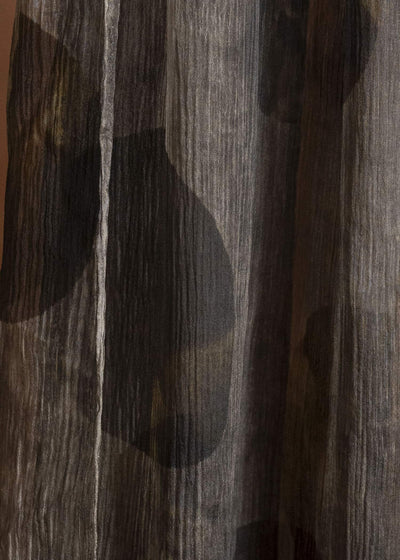 UMA WANG S6/M/UA0245 SCARF uw086 - grey/brown