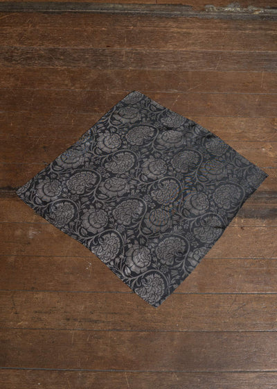 UMA WANG S6/M/UA0246 SQUARE SCARF uw092 - black/tan