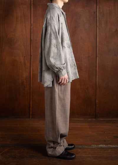 Peng Tai PTS24M07-2 HEM-ADJUSTABLE TROUSERS TIGER'S EYE