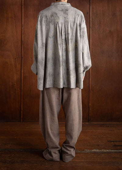 Peng Tai PTS24M07-2 HEM-ADJUSTABLE TROUSERS TIGER'S EYE