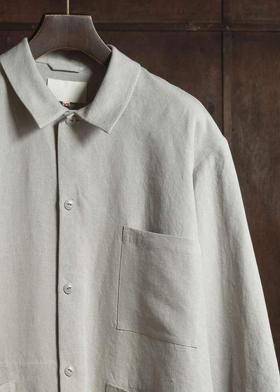 YOKO SAKAMOTO YS-26SS-27-BEIGE WORK SHIRT BEIGE