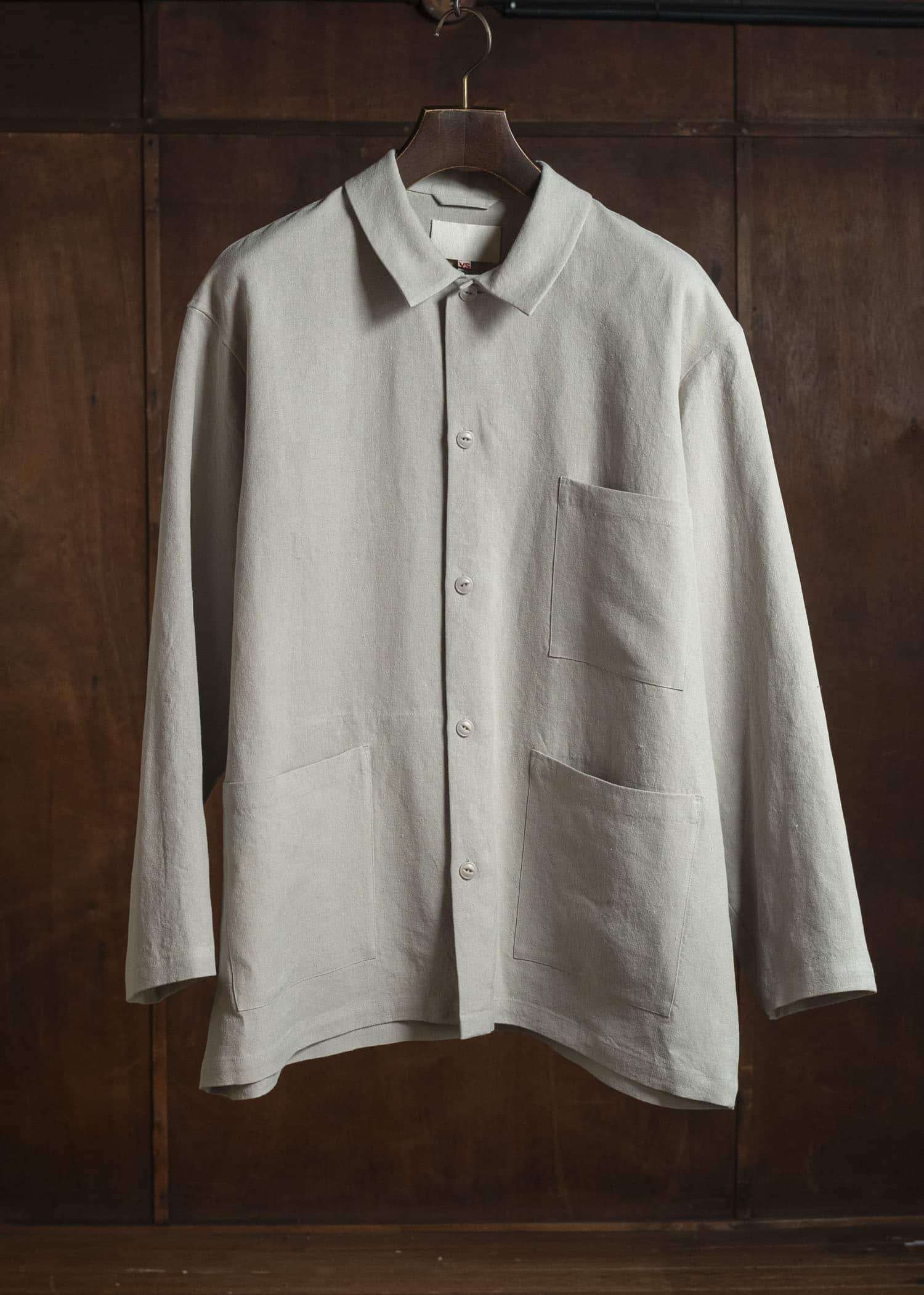 YOKO SAKAMOTO YS-26SS-27-BEIGE WORK SHIRT BEIGE