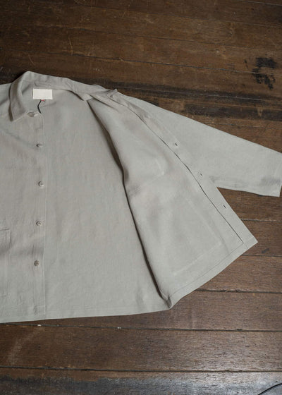 YOKO SAKAMOTO YS-26SS-27-BEIGE WORK SHIRT BEIGE