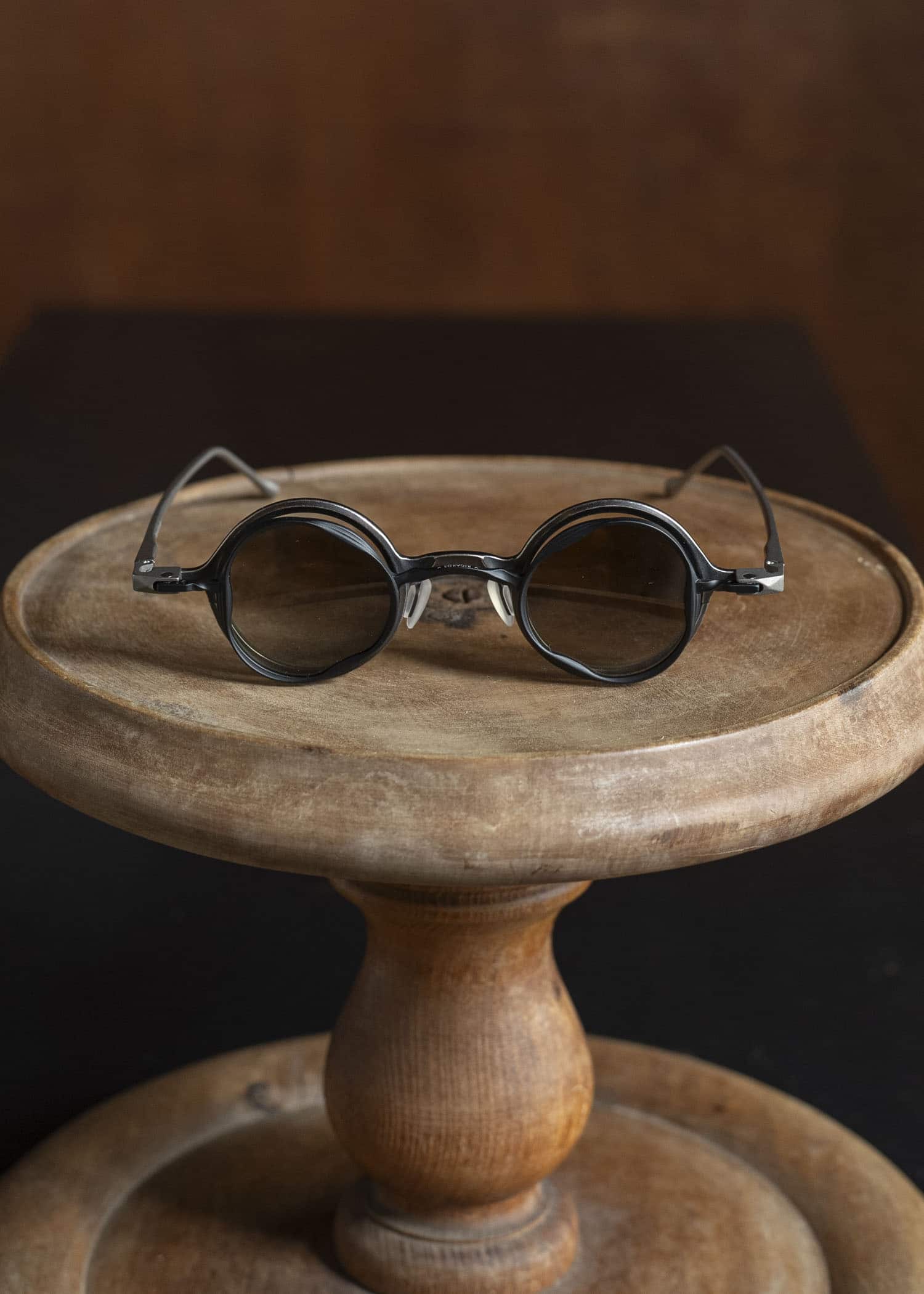 RIGARDS RG1912CU ANTIQUE GRAY (FRAME) BLACK (CLIP) GREEN GRADIENT (LENS)