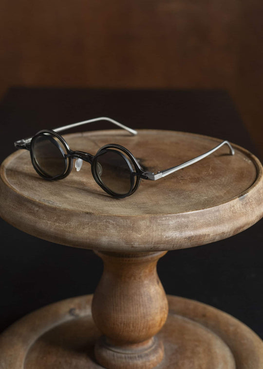 RIGARDS RG1912CU ANTIQUE GRAY (FRAME) BLACK (CLIP) GREEN GRADIENT (LENS)