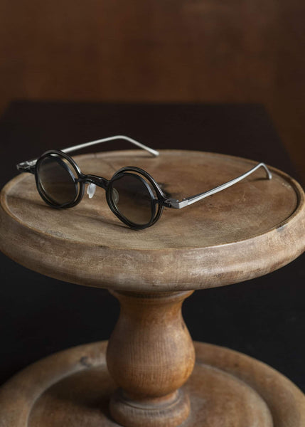 RIGARDS RG1912CU ANTIQUE GRAY (FRAME) BLACK (CLIP) GREEN GRADIENT (LENS)