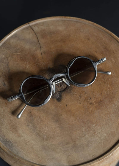 RIGARDS RG1912CU ANTIQUE GRAY (FRAME) BLACK (CLIP) GREEN GRADIENT (LENS)