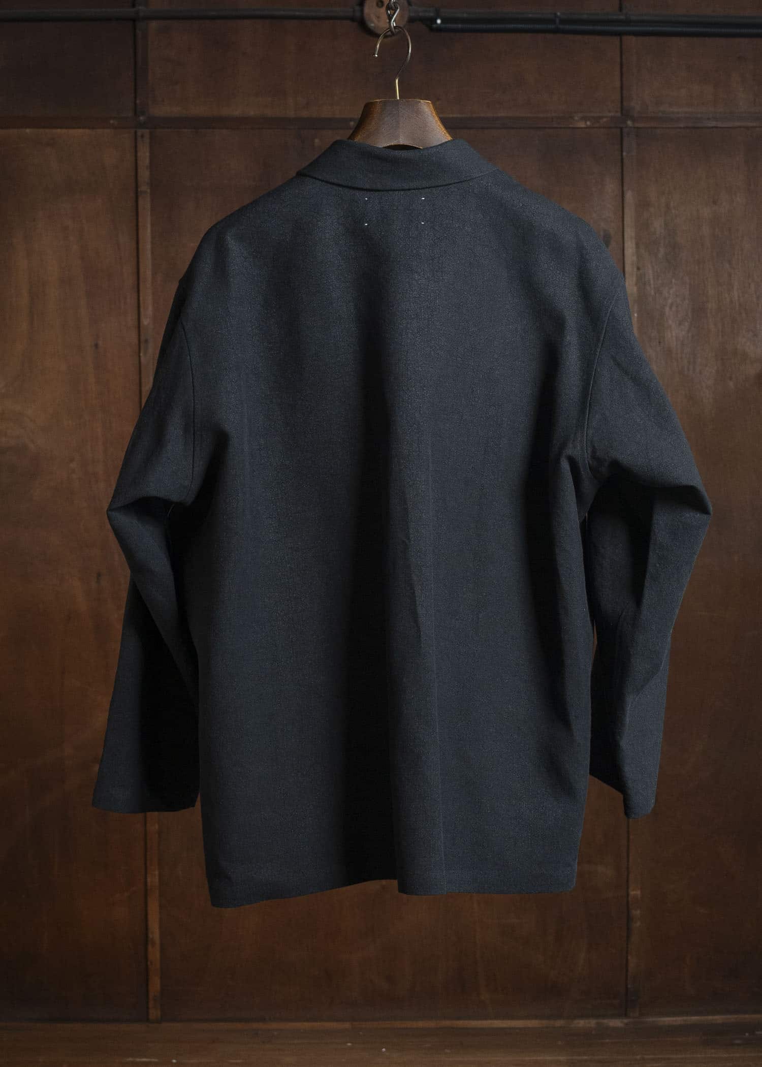 YOKO SAKAMOTO YS-26SS-27-BLACK WORK SHIRT BLACK