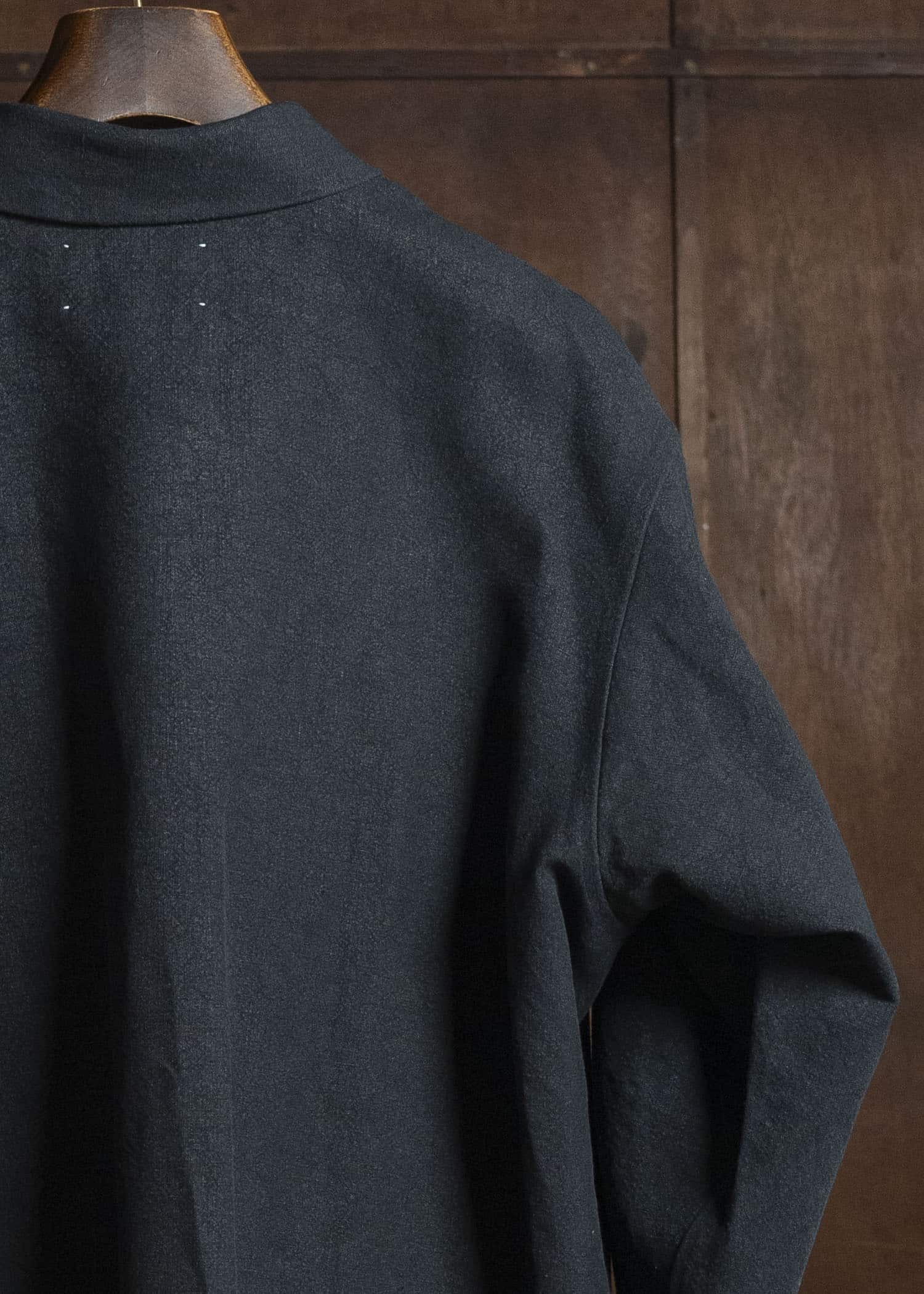 YOKO SAKAMOTO YS-26SS-27-BLACK WORK SHIRT BLACK