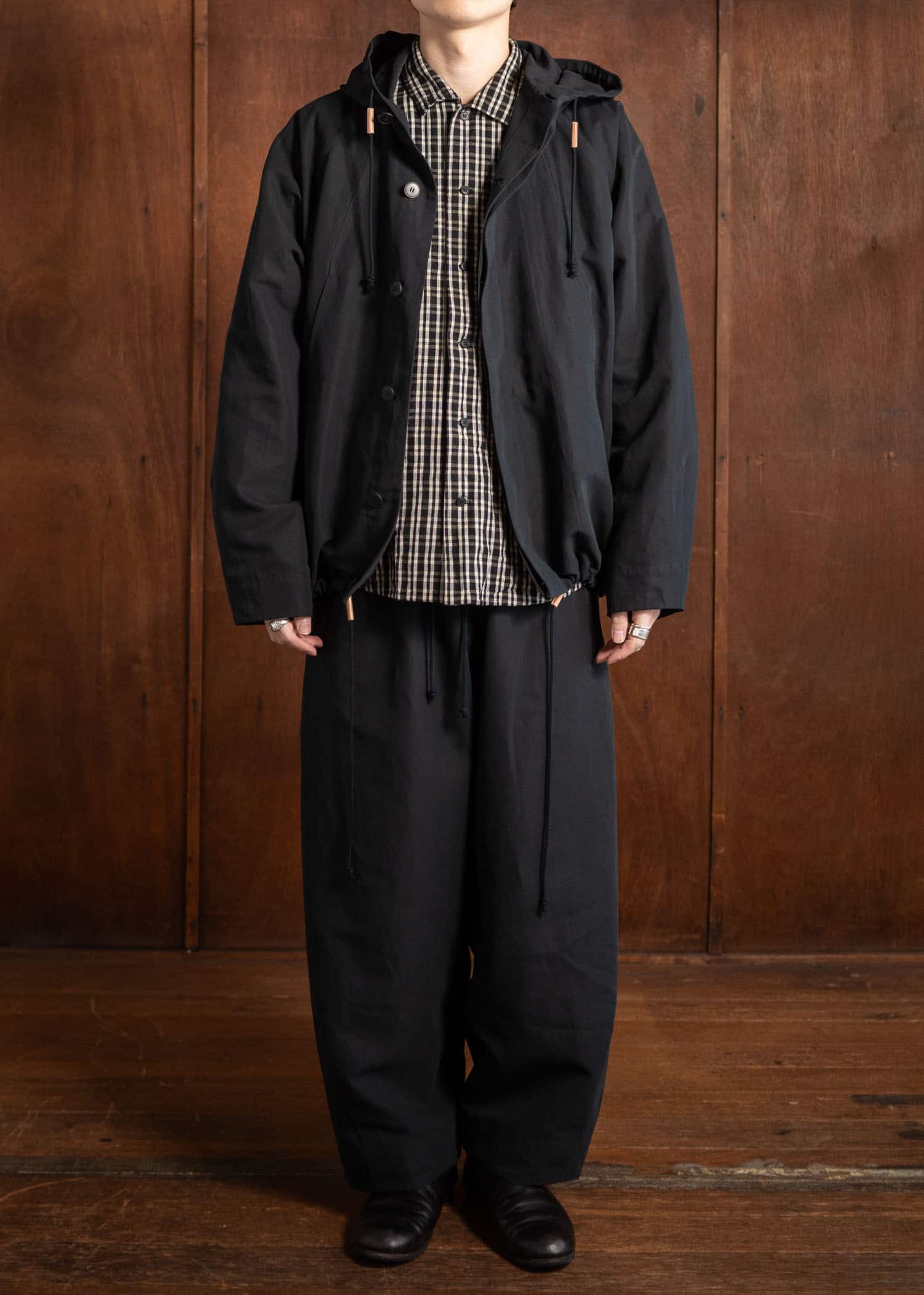 unkruid Mountain Jacket  Black ultra-hard twist oxford