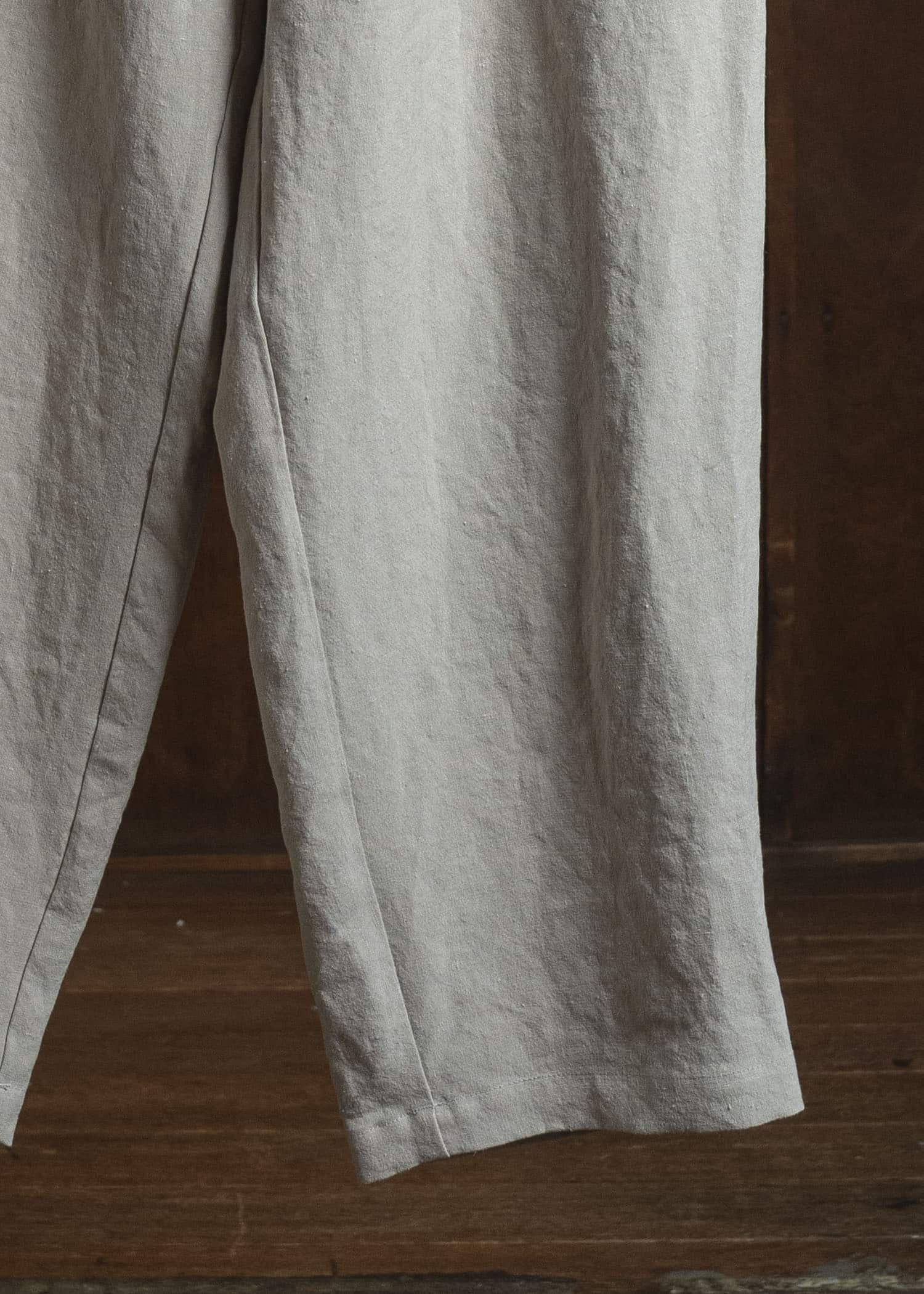 YOKO SAKAMOTO YS-26SS-29-BEIGE Wide Easy Pants BEIGE