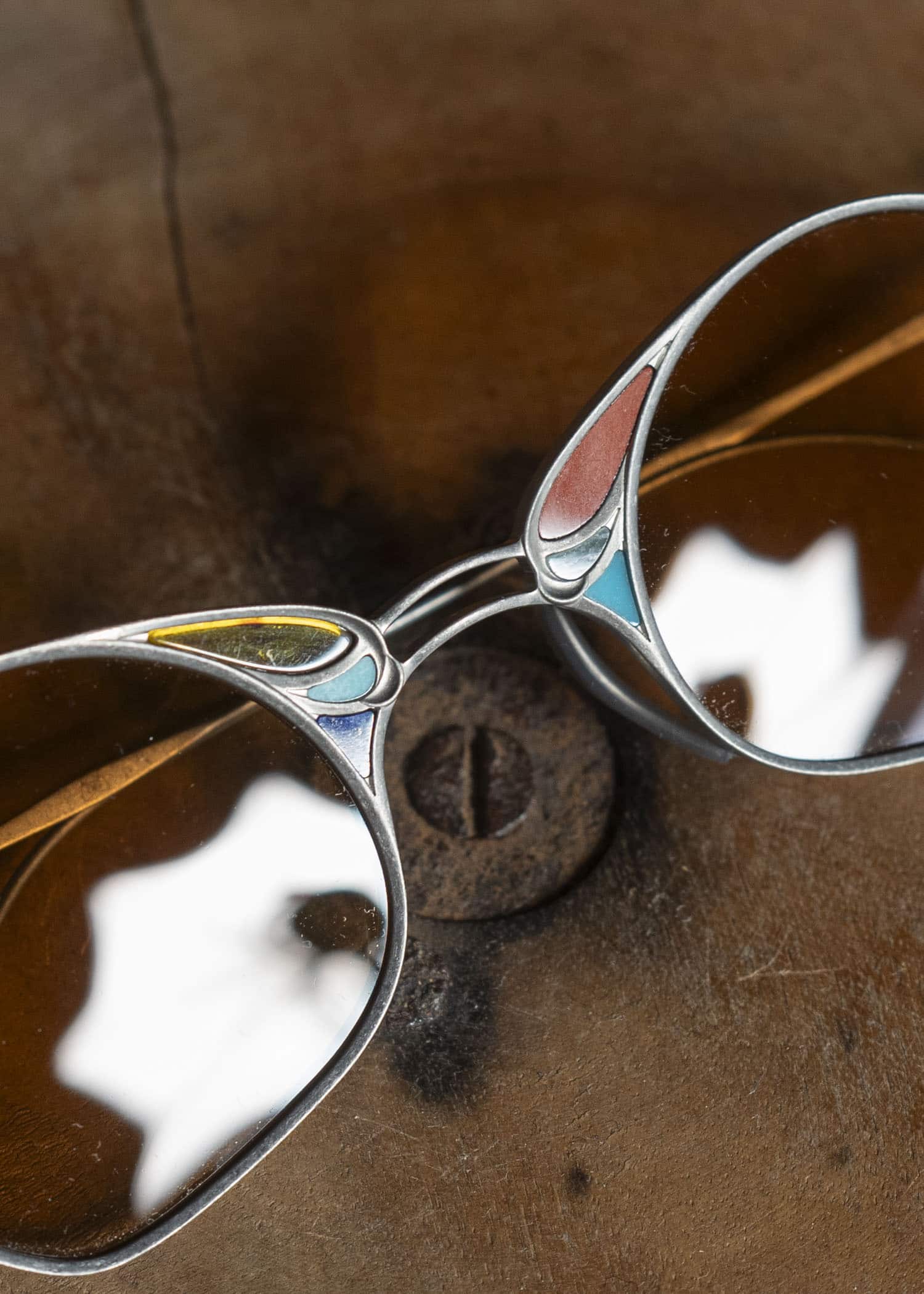 RIGARDS RG1032TI-07-15 Vitage Titanium(Frame) × Salmon(Lens) RG1032TI