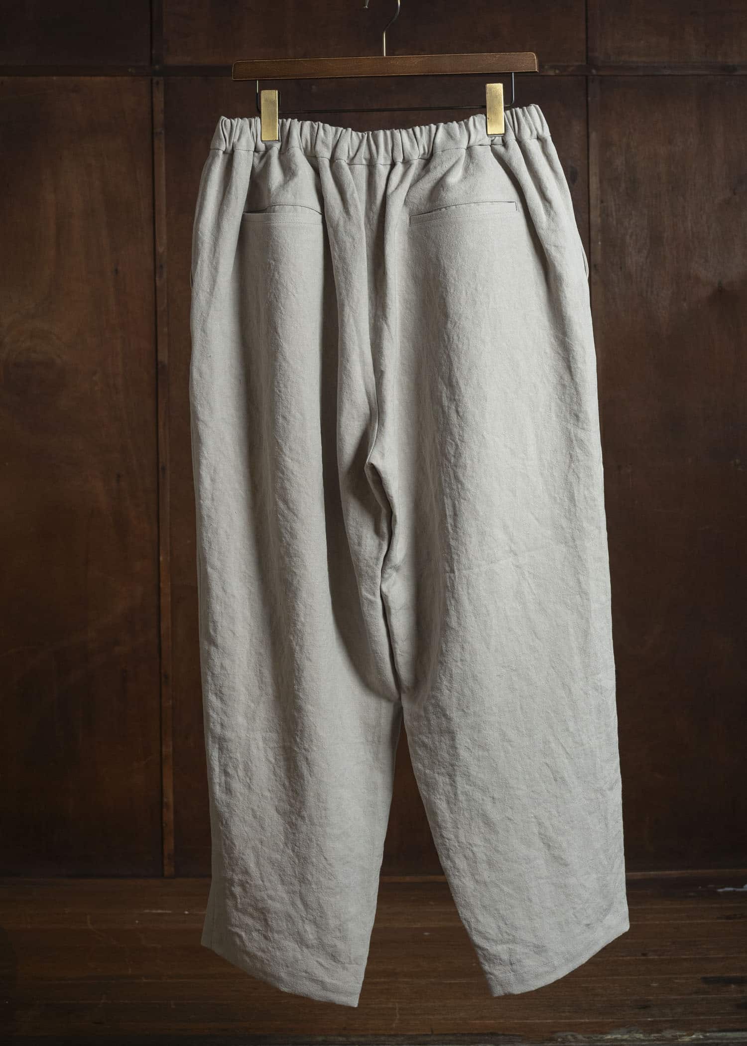 YOKO SAKAMOTO YS-26SS-29-BEIGE Wide Easy Pants BEIGE