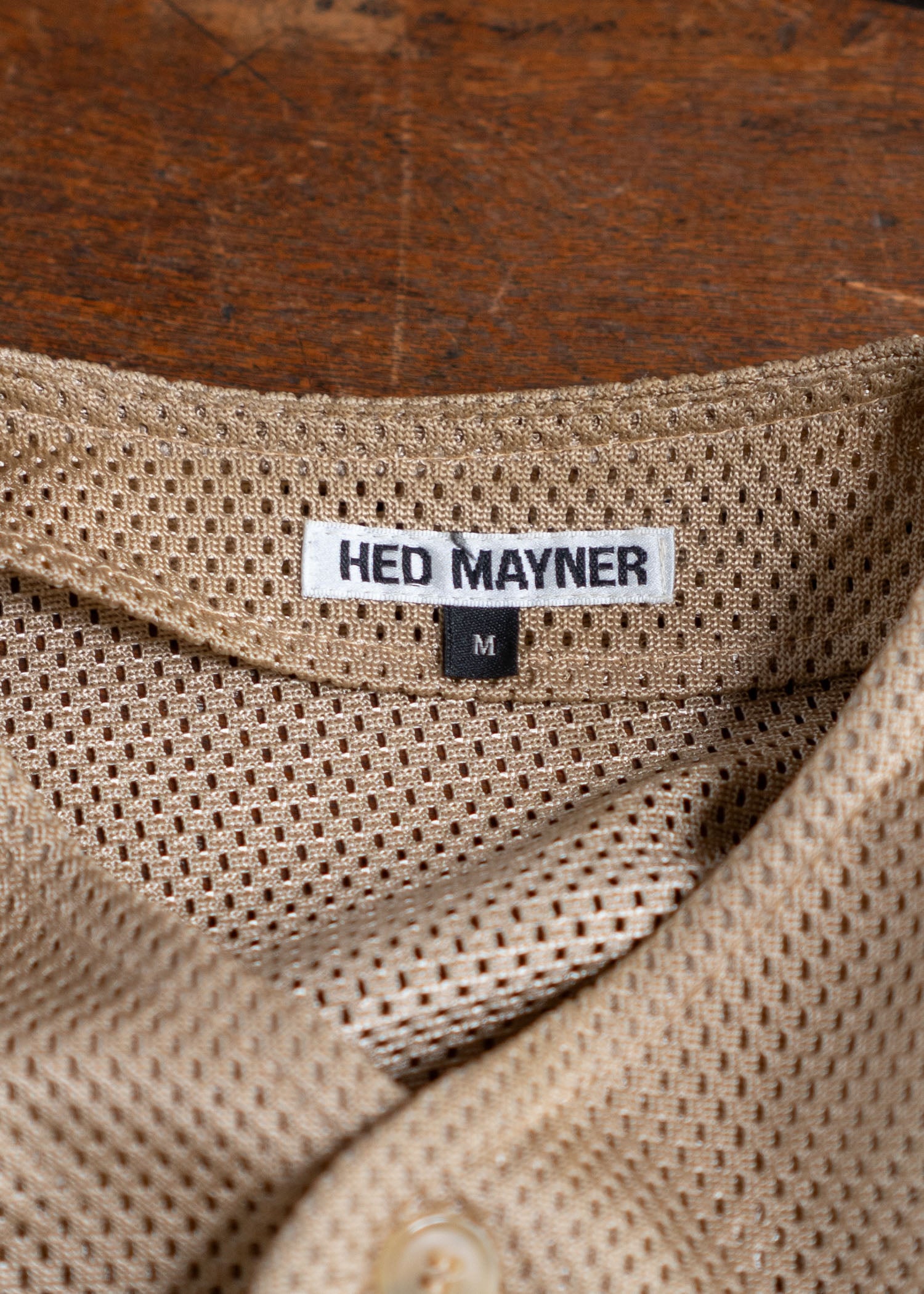 HED MAYNER Baseball Mesh Shirt