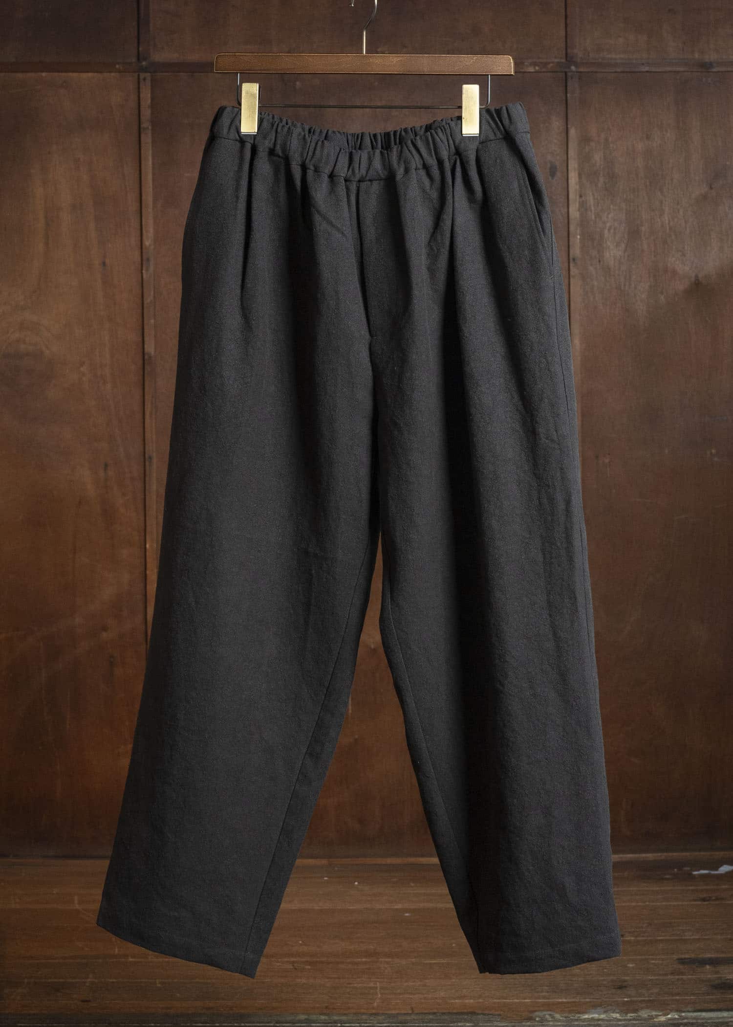 YOKO SAKAMOTO YS-26SS-29-BROWN Wide Easy Pants BROWN