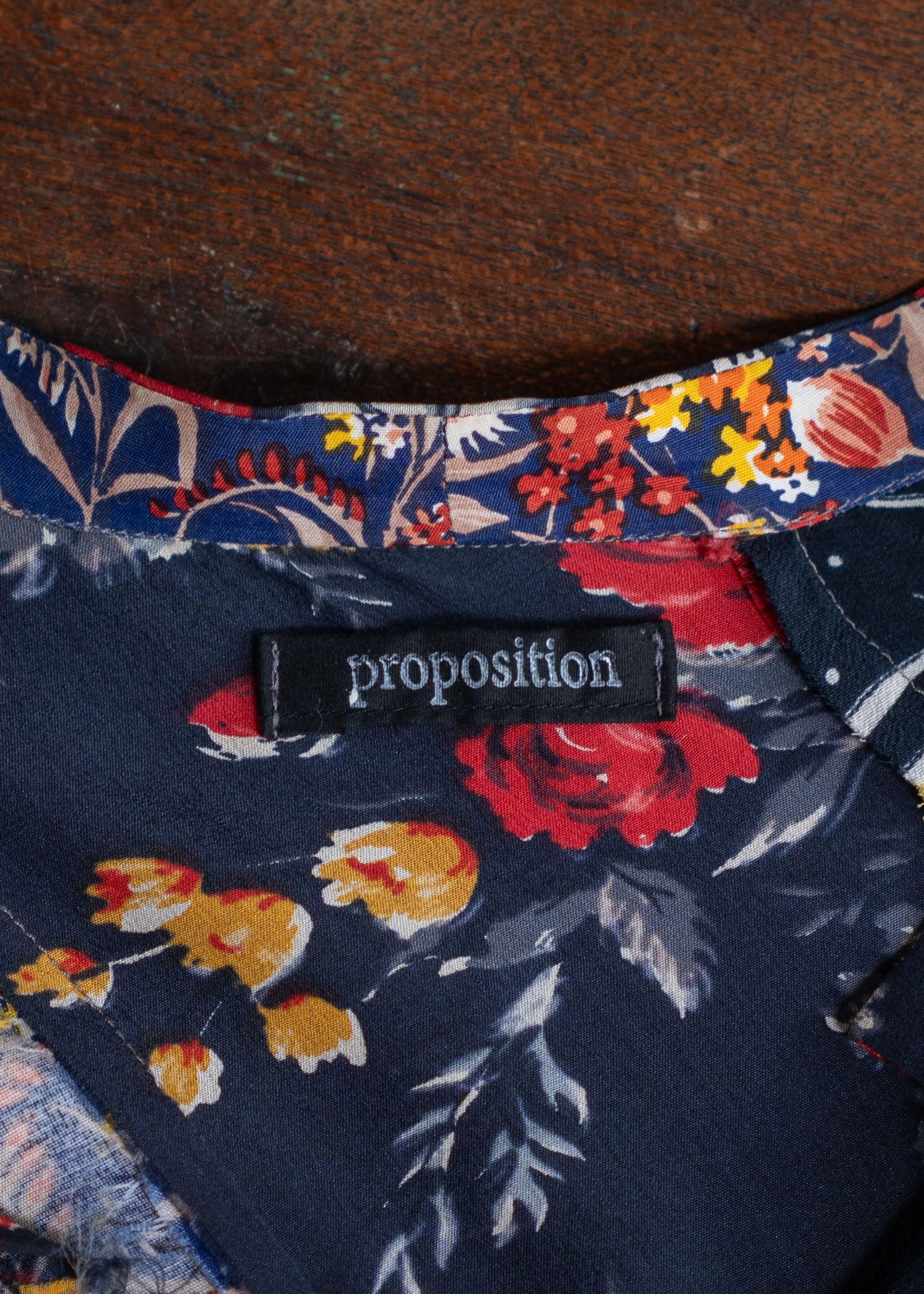 proposition Antique fabric long shirt