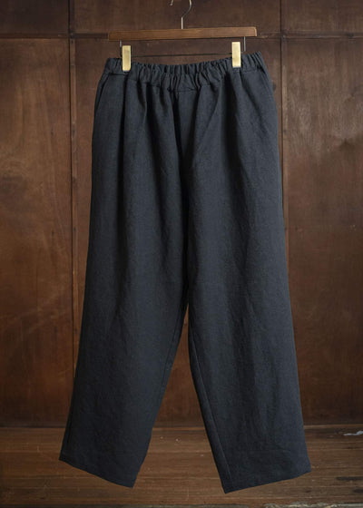 YOKO SAKAMOTO YS-26SS-29-BLACK Wide Easy Pants BLACK