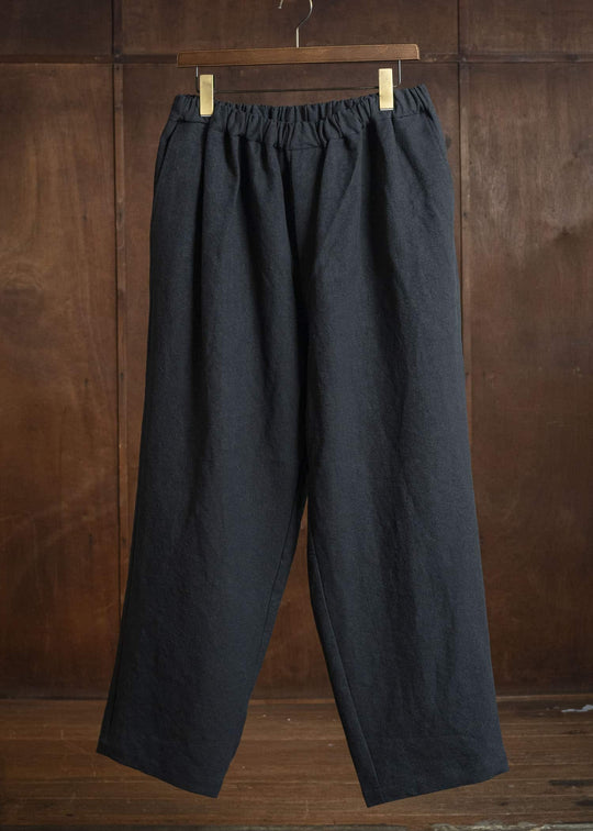 YOKO SAKAMOTO YS-26SS-29-BLACK Wide Easy Pants BLACK