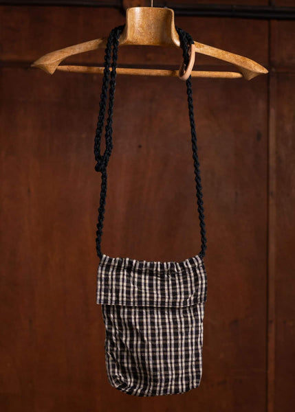 unkruid Rope Bag Black kelsch cloth