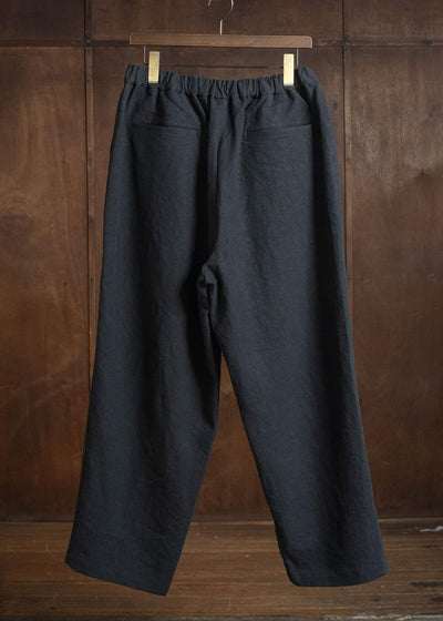YOKO SAKAMOTO YS-26SS-29-BLACK Wide Easy Pants BLACK