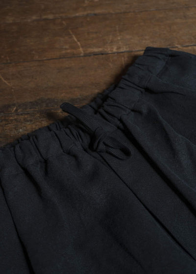 YOKO SAKAMOTO YS-26SS-29-BLACK Wide Easy Pants BLACK