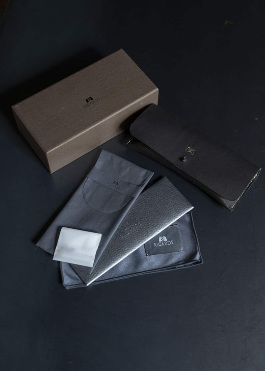 RIGARDS RG1912CU ANTIQUE GRAY (FRAME) BLACK (CLIP) GREEN GRADIENT (LENS)