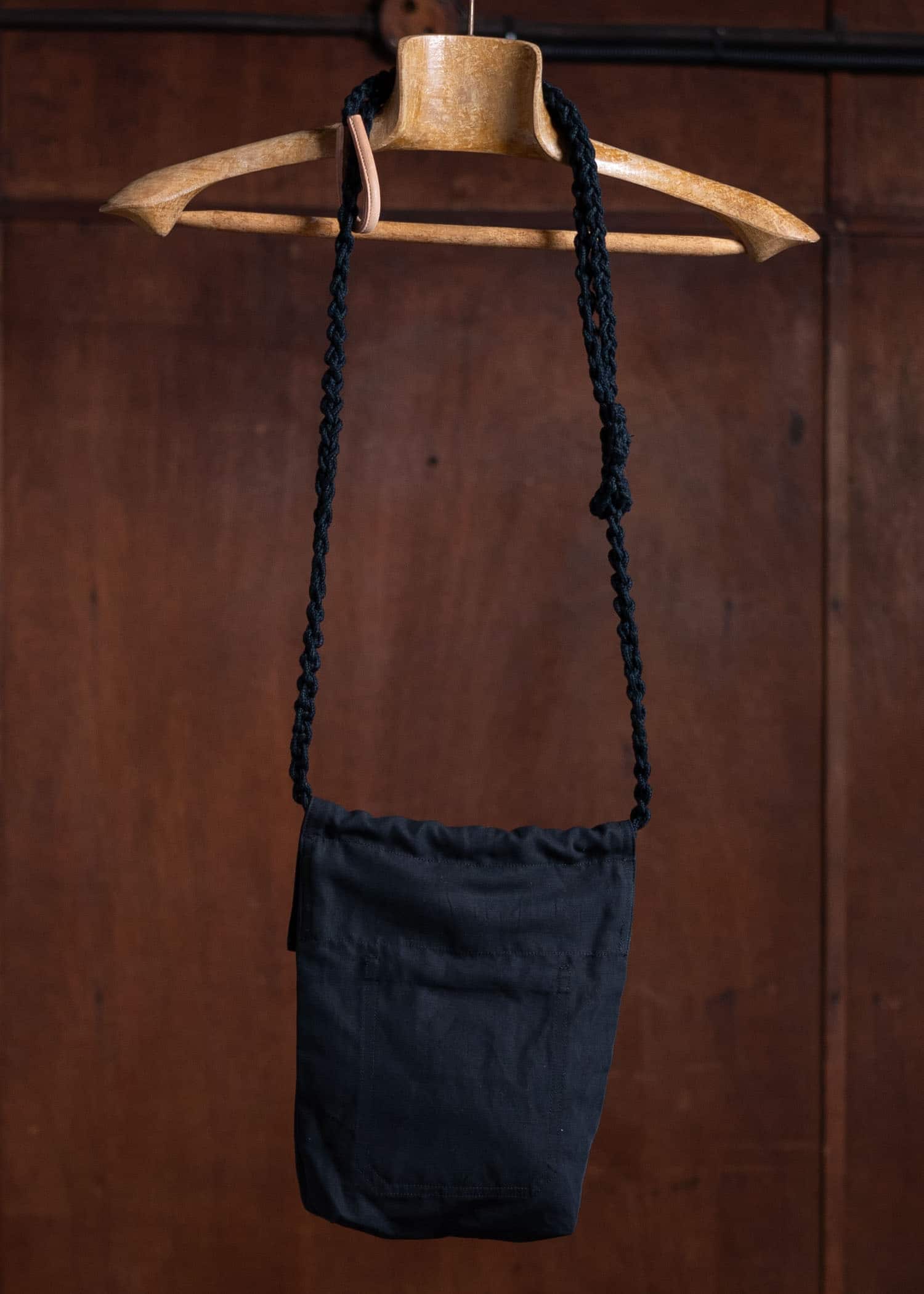 unkruid Rope Bag Black ultra-hard twist oxford