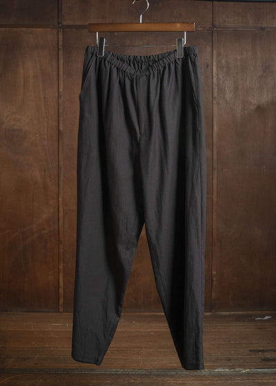 YOKO SAKAMOTO YS-26SS-51-BLACK Relax Easy Pants BROWN